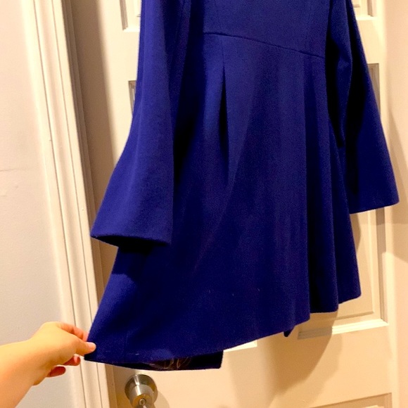 Deep Blue Massimo Pea Coat - Picture 7 of 7